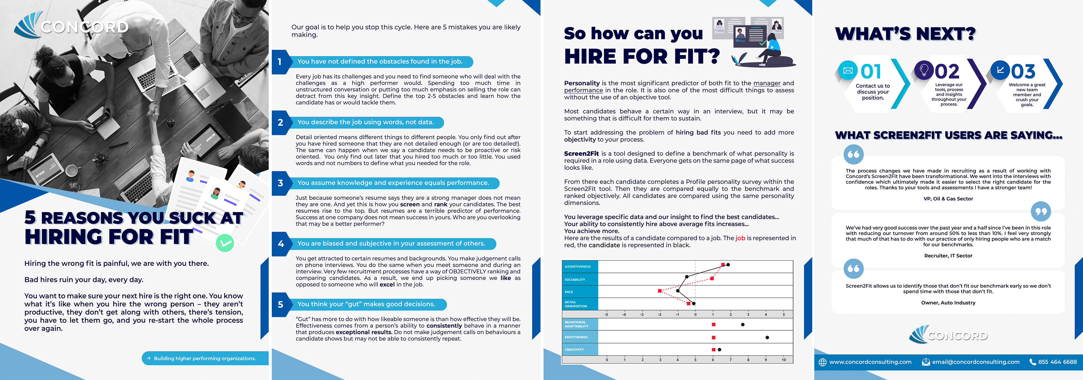 Brochure Design by agdcmc for Concord Consulting | Design #24774342