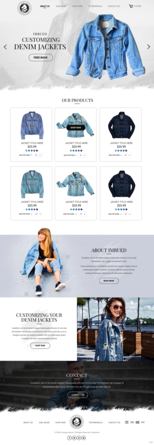 Web Design by pb for this project | Design: #24765837