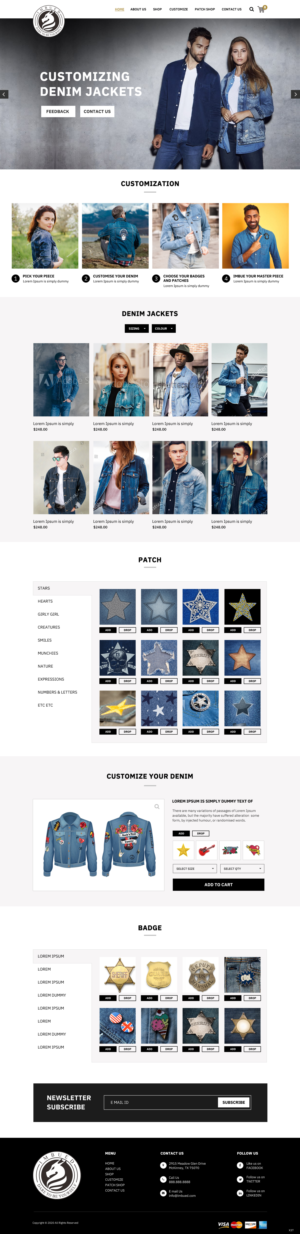 Web Design by pb for this project | Design: #25182550