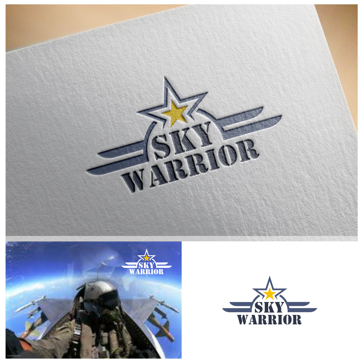 Logo Design by momo57 for Skywarrior Inc | Design #24809446