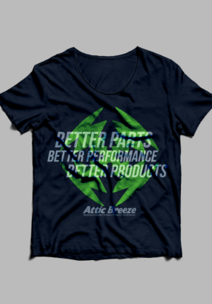 T-shirt Design by JTdsign for Attic Breeze | Design: #24768898
