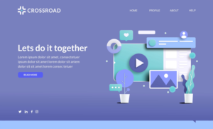 Crossroad | Web Design by dsign
