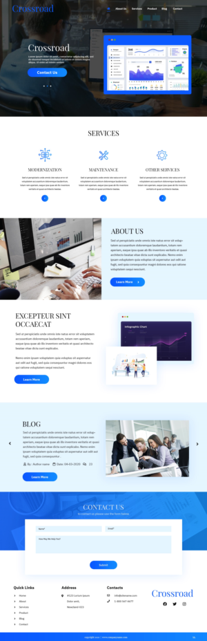 Web Design by pb for this project | Design: #24781487