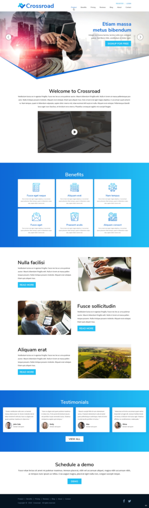 Web Design by pb for this project | Design: #24781492