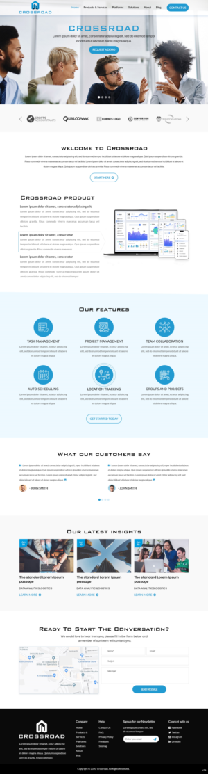 Web Design by pb for this project | Design: #24786285