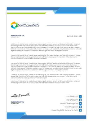 Letterhead Design by Gexton for this project | Design: #24778700