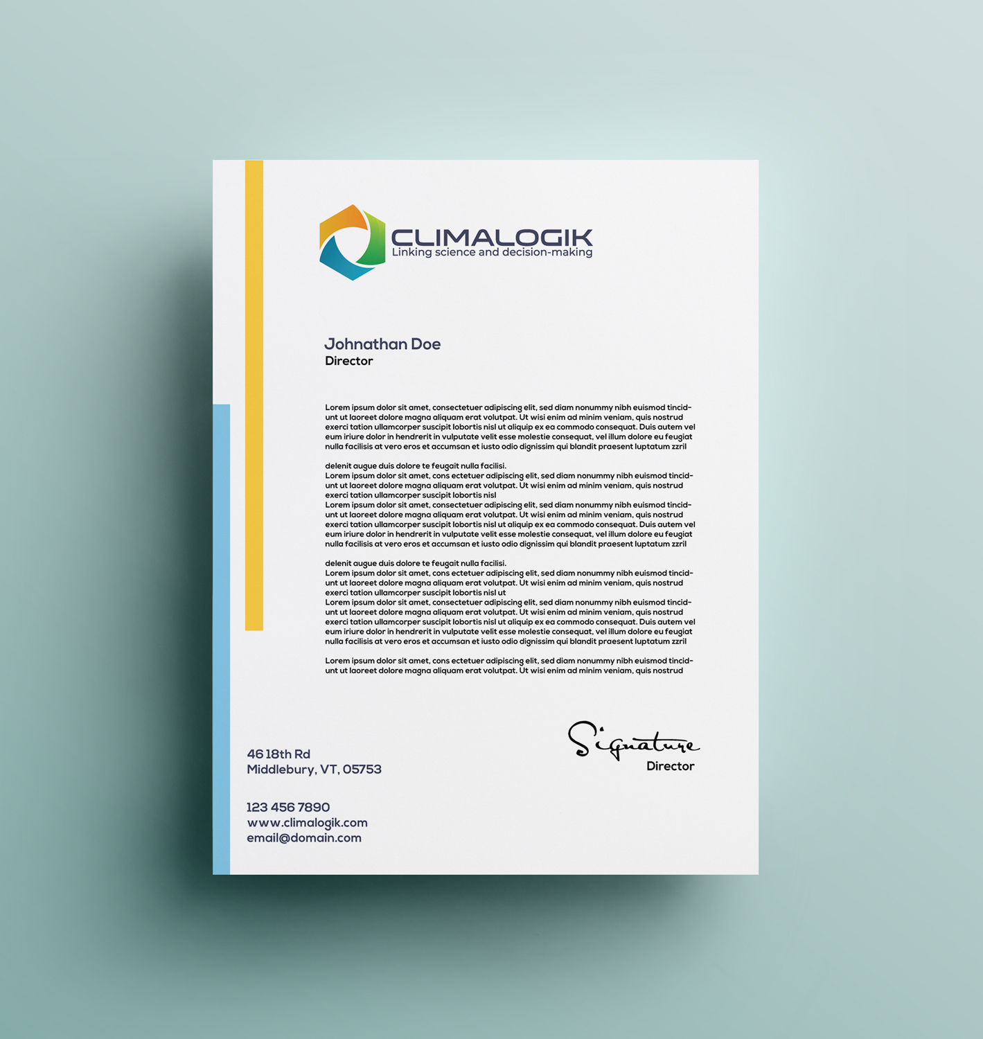 Letterhead Design by JK18 for this project | Design #24761448
