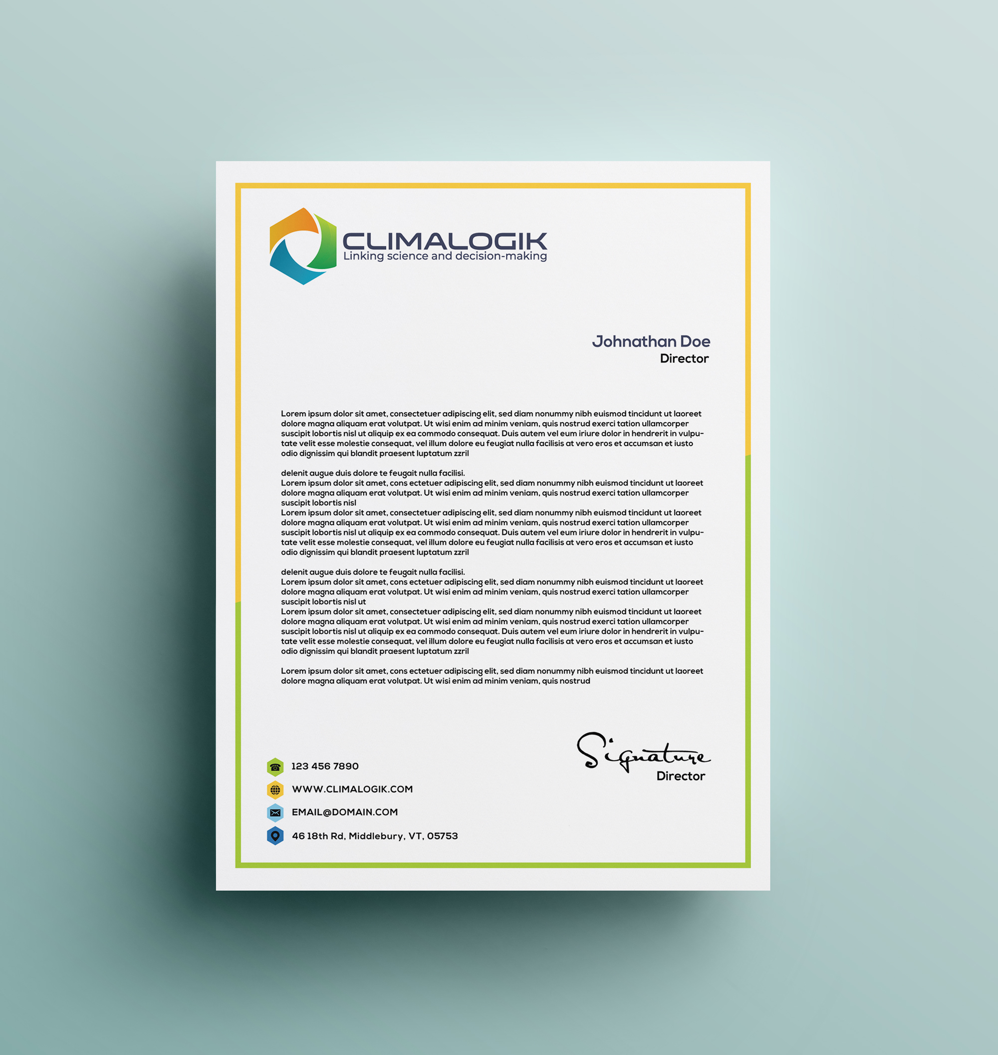 Briefkopf-Design von JK18 für dieses Projekt | Design #24777262