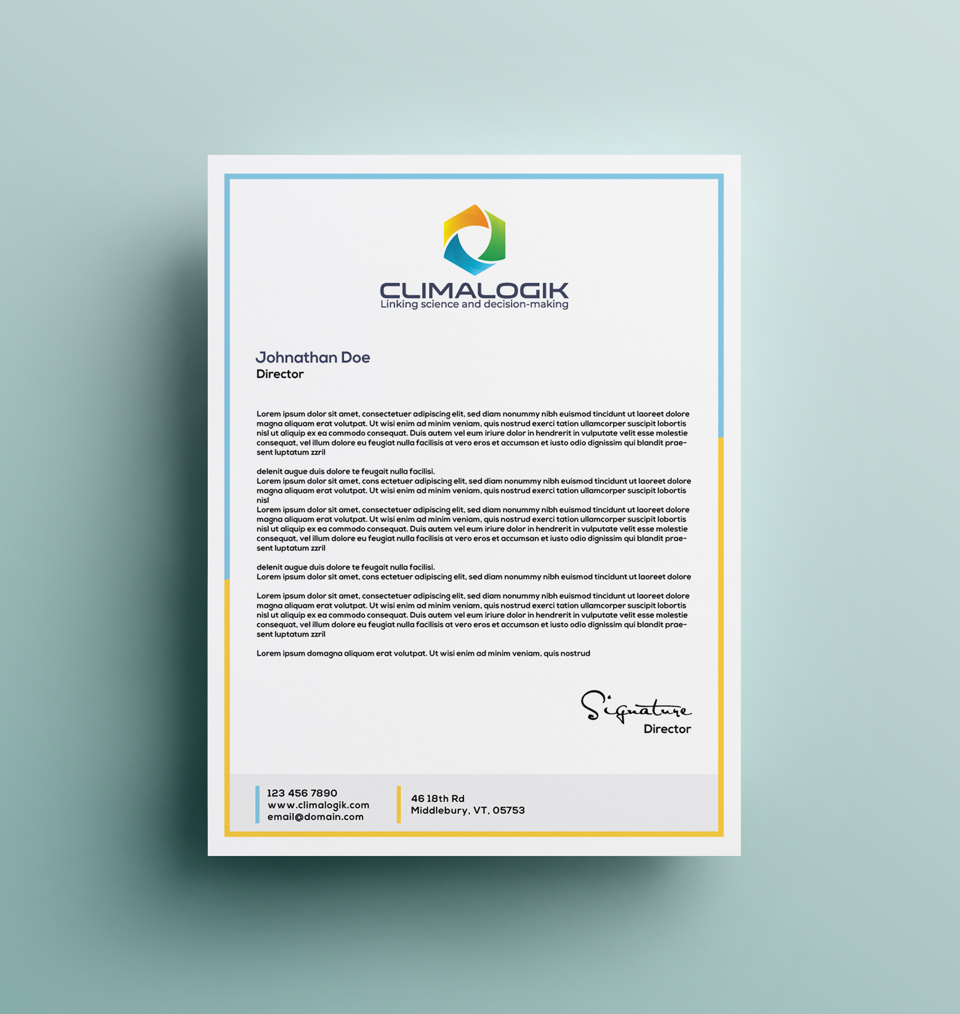 Letterhead Design by JK18 for this project | Design #24777263