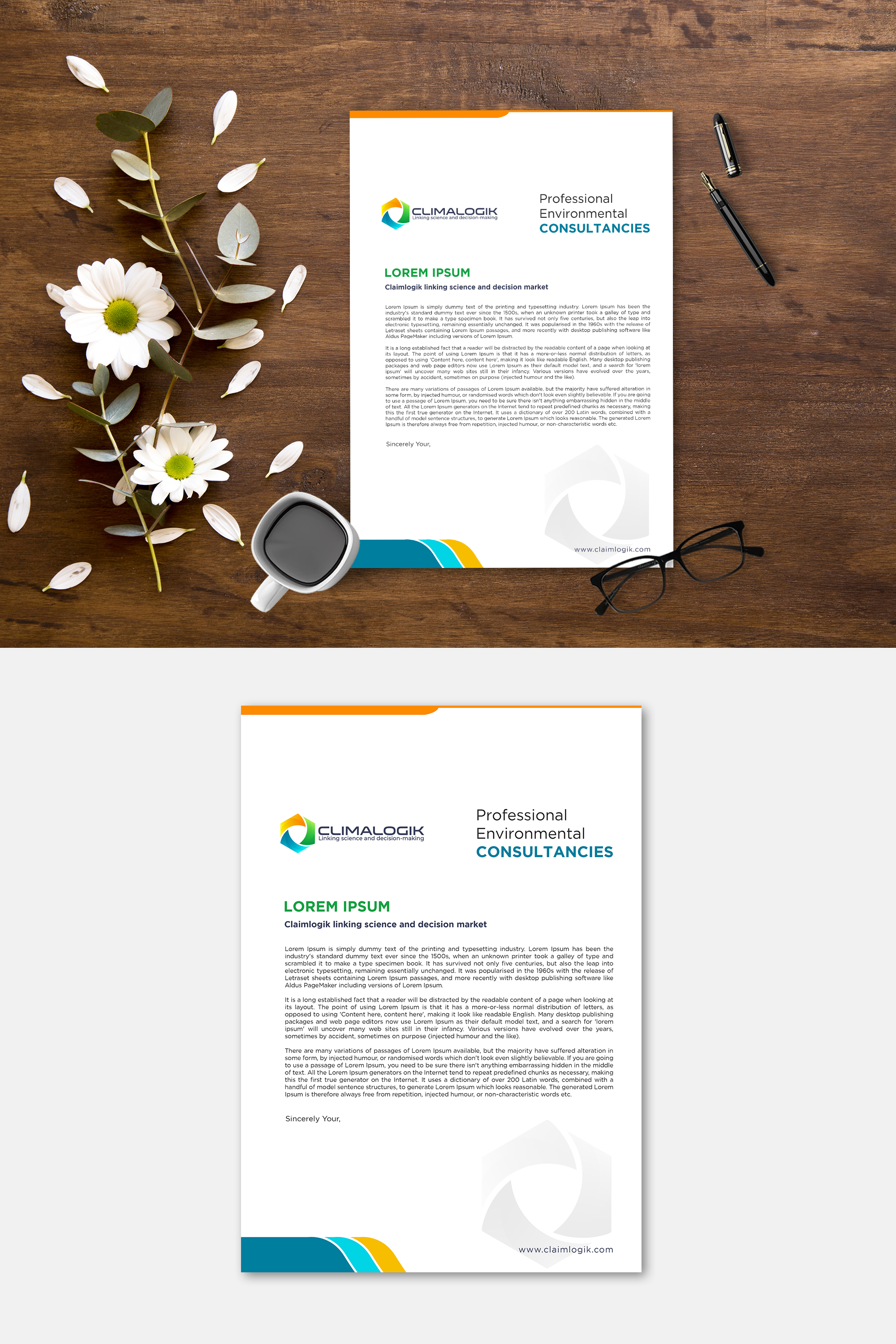 Letterhead Design by debdesign for this project | Design #24794104