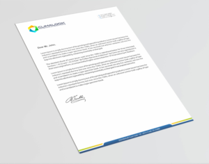 Letterhead Design by Infinitive Technology for this project | Design #24769159