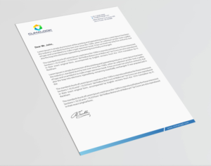 Letterhead Design by Infinitive Technology for this project | Design: #24769416