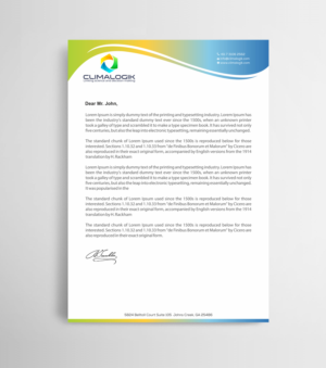 Letterhead Design by Infinitive Technology for this project | Design: #24775529