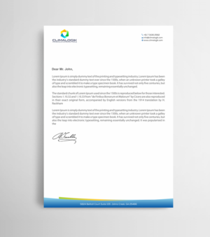 Letterhead Design by Infinitive Technology for this project | Design: #24775530
