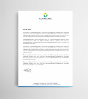 Letterhead Design by Infinitive Technology for this project | Design: #24775738
