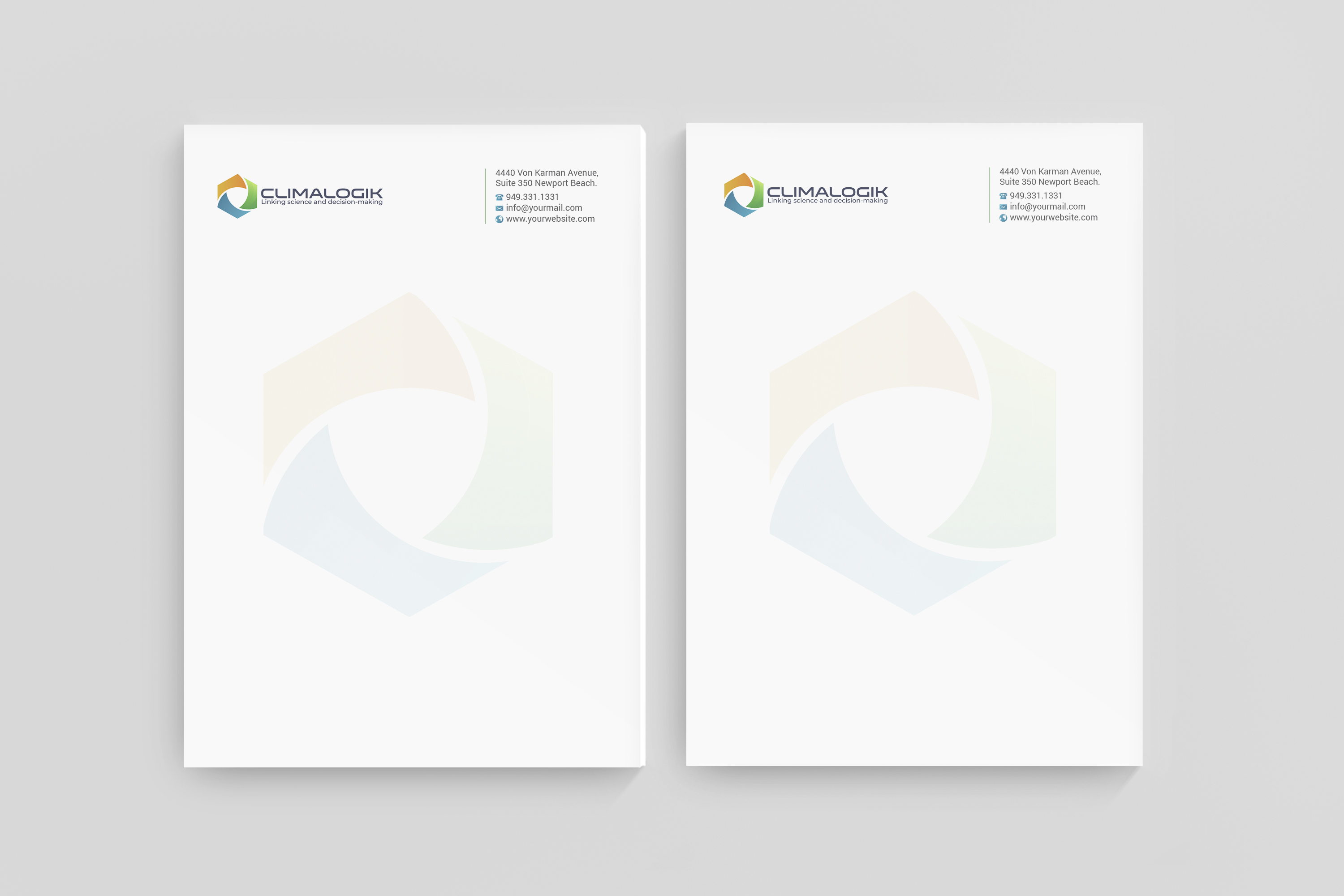 Letterhead Design by R.design for this project | Design #24760262