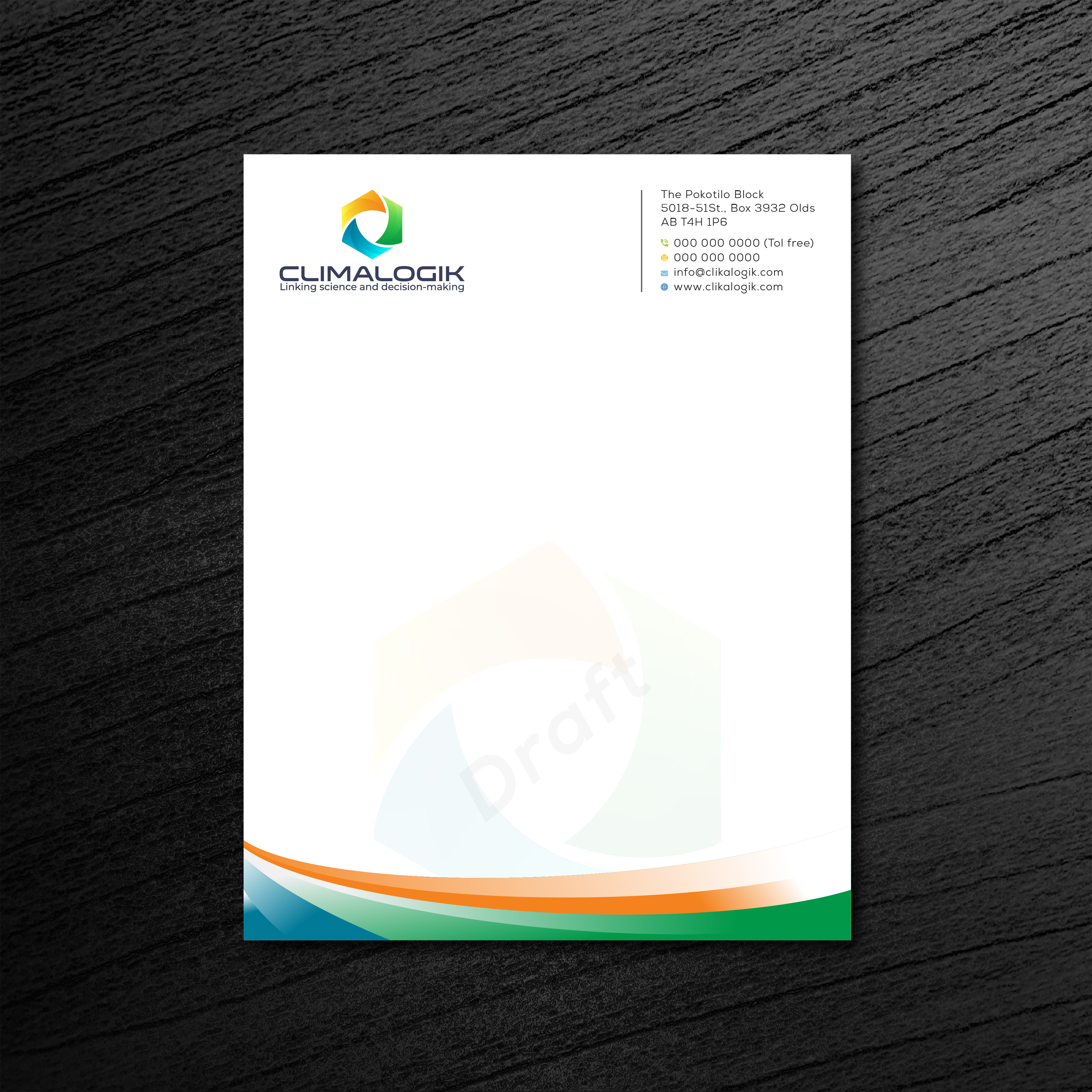 Letterhead Design by Bold Pixels for this project | Design #24812843