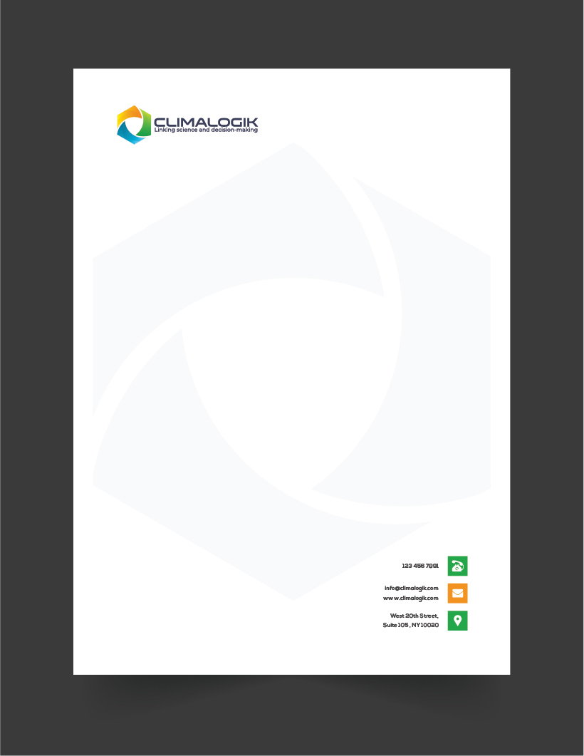 Letterhead Design by Satish Mali for this project | Design #24779360