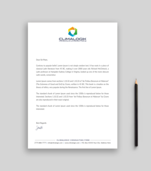 Letterhead Design by Musa. A for this project | Design: #24761153