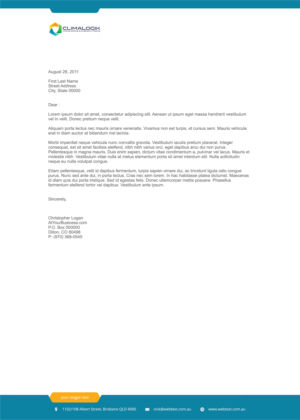 Letterhead Design by tassosstass