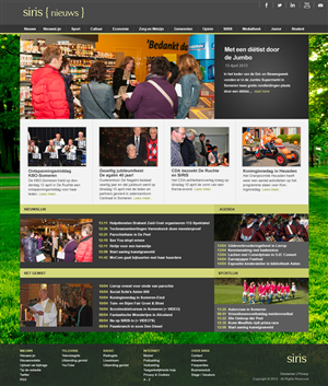 Web Design by Lara for DGTV | Design: #725455