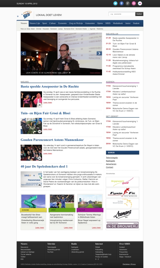 Web Design by Lili for DGTV | Design #730397