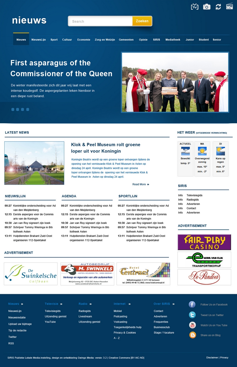 Web Design by pb for DGTV | Design #728587