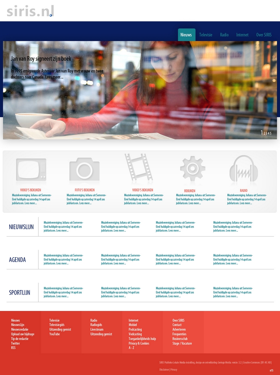 Web Design by pb for DGTV | Design #729686