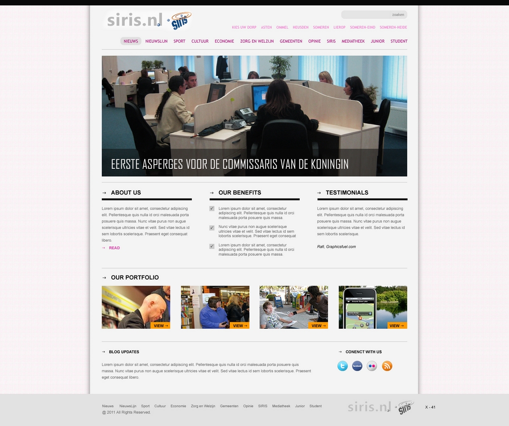 Web Design by pb for DGTV | Design #729688