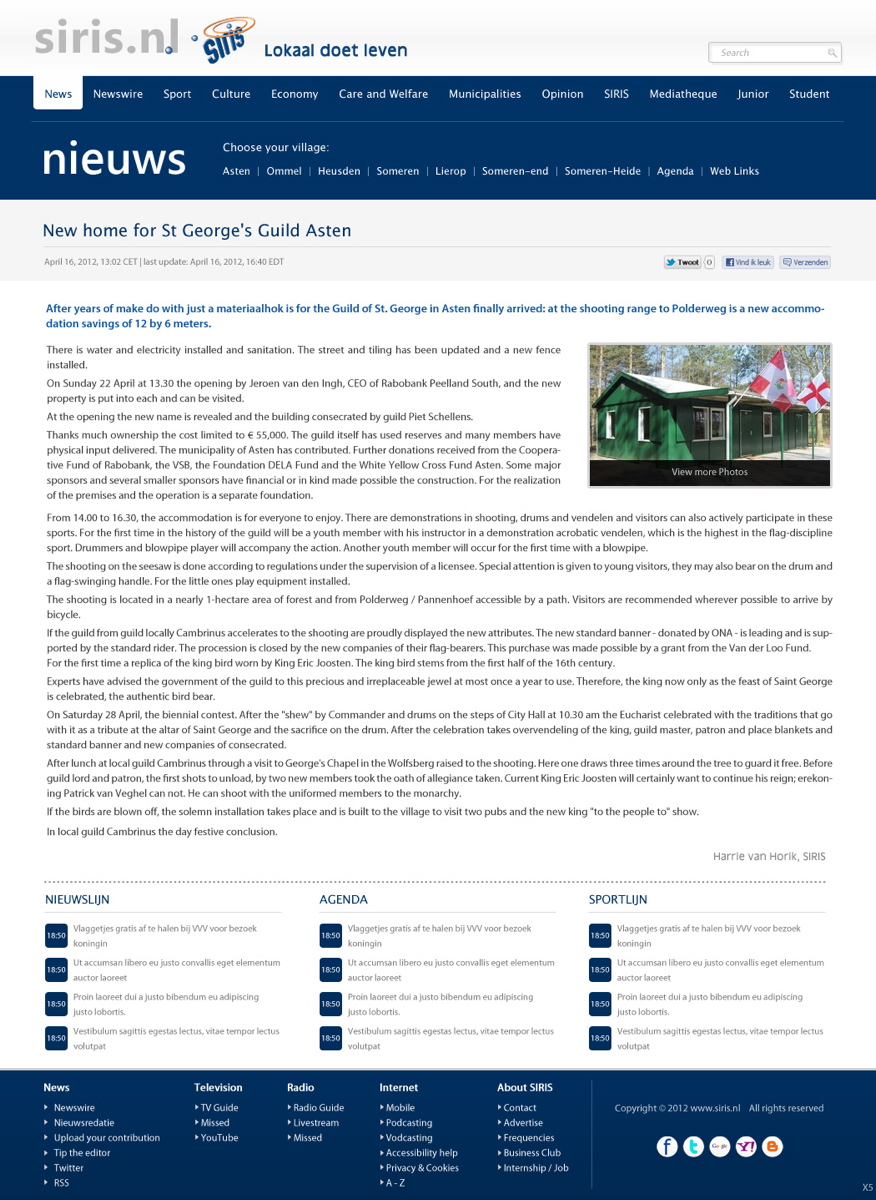 Web Design by pb for DGTV | Design #730735