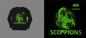 SCORPIONS- A KICKBOXING CLUB VISUAL IDENTITY* | Diseño de Camiseta por SAI DESIGNS