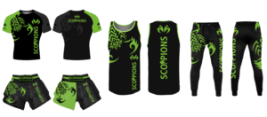 SCORPIONS- A KICKBOXING CLUB VISUAL IDENTITY* | Diseño de Camiseta por D'Mono