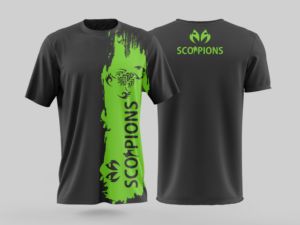 SCORPIONS- A KICKBOXING CLUB VISUAL IDENTITY* | Diseño de Camiseta por Risallah