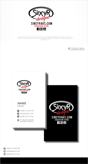 Logo Design by graphicevolution for sincyr designs | Design: #24764181