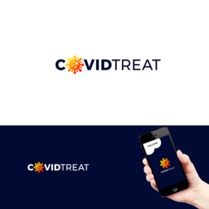 the Icon should have the text 'CovidTreat' in it | Diseño de Logo por Gisella Guzmán