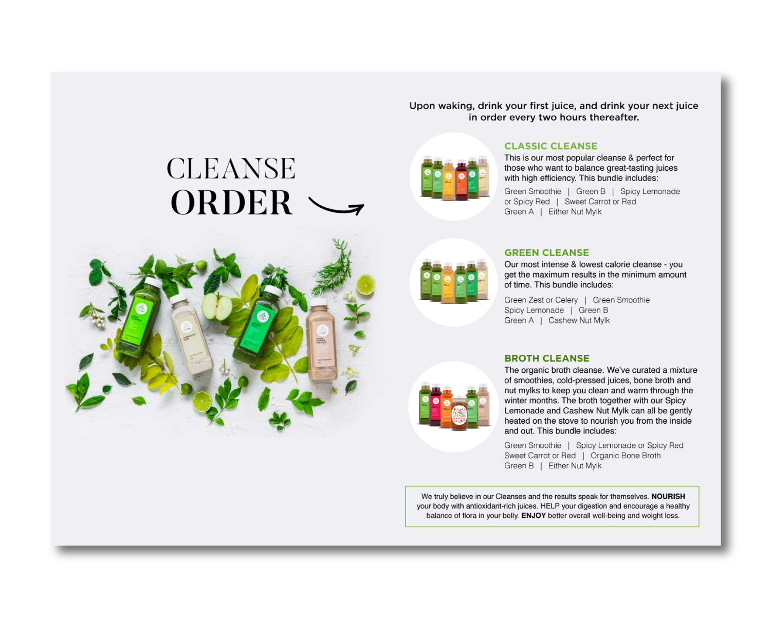 Flyer Design by SY for Lucky You Cleanse | Design #24862706