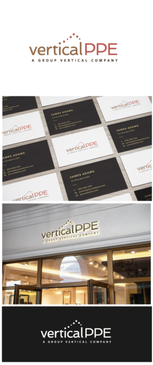 vertical PPE    Personal Protective Equipment | Diseño de Logo por AbhishekkM'24