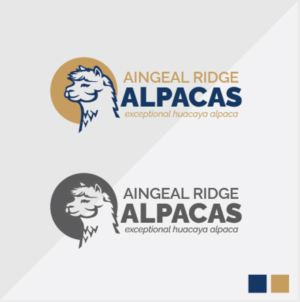 Logo Design by Valeriu Dudau for Aingeal Ridge Alpacas | Design #24770621