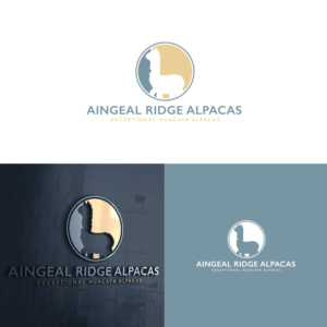 Logo Design by LogoToGoStudio for Aingeal Ridge Alpacas | Design: #24767622