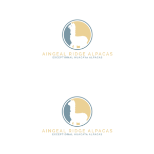 Logo Design by LogoToGoStudio for Aingeal Ridge Alpacas | Design: #24772531