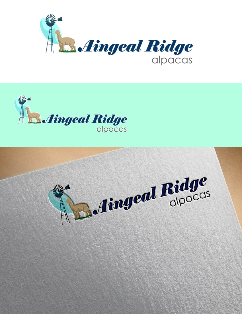Logo Design by ARtKISTA for Aingeal Ridge Alpacas | Design #24770179