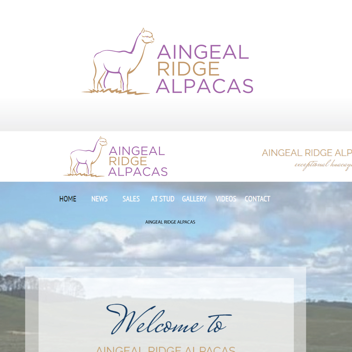 Logo-Design von prodesigns99 für Aingeal Ridge Alpacas | Design #24767559