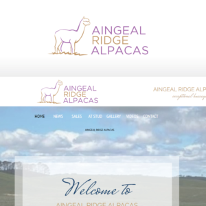 Logo Design by prodesigns99 for Aingeal Ridge Alpacas | Design #24767559