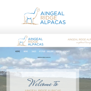 Logo Design by prodesigns99 for Aingeal Ridge Alpacas | Design: #24769400