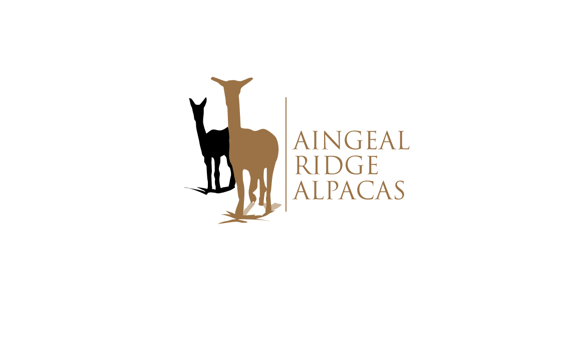 Logo Design by GODDREAMCREATION for Aingeal Ridge Alpacas | Design #24769426