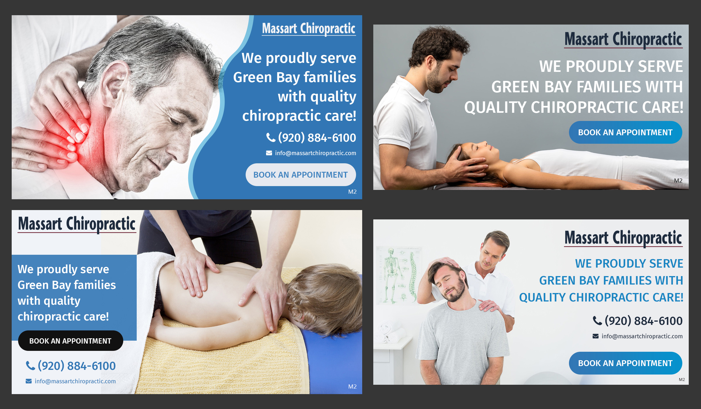 Banner Ad Design by pb for Massart Chiropractic | Design #24809156