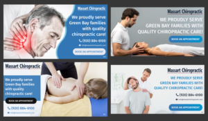 Diseño De Banner Publicitario por pb para Massart Chiropractic | Diseño: #24809156