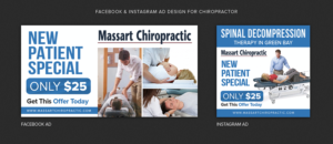 Diseño De Banner Publicitario por ARTOGRAPHY para Massart Chiropractic | Diseño: #24767573