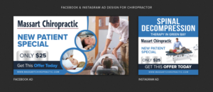 Banner Ad Design by ARTOGRAPHY for Massart Chiropractic | Design #24795438