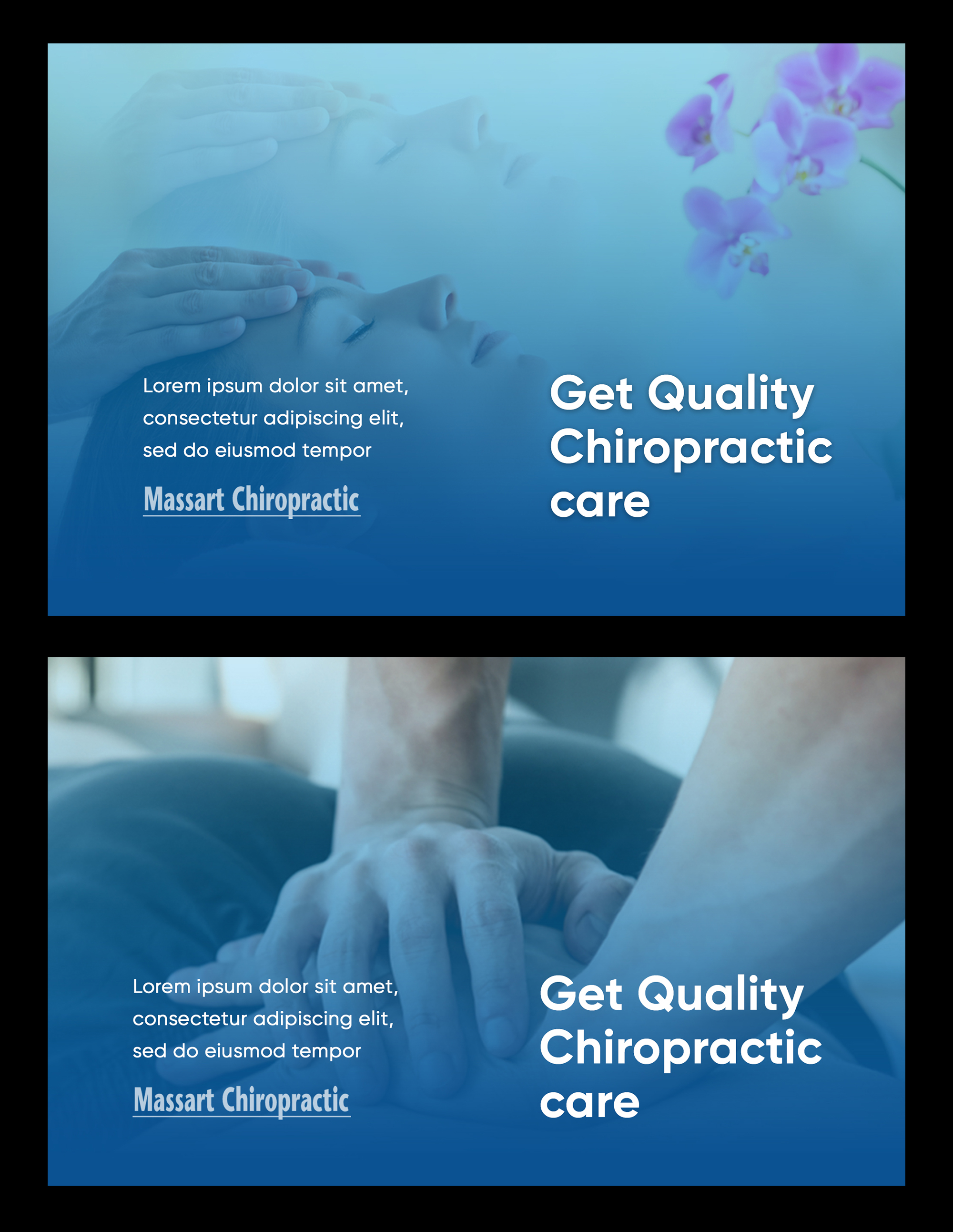 Banner Ad Design by aberyor for Massart Chiropractic | Design #24771538